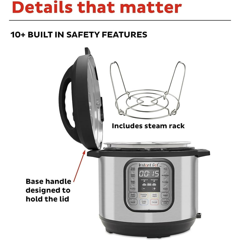 Instant Pot® Duo Multi Cooker - Silver/Black, 6 qt - Mariano's