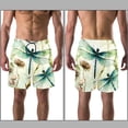 thumbnail image 3 of luoweisi Men's Beach Shorts Quick Dry Swim Trunks with Mesh Lining Dragonfly L, 3 of 5