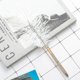 thumbnail image 3 of Stylish White Feather Ballpoint Pen Wedding Writing Pen Business Signature Pen, 3 of 5