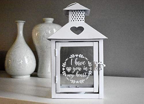 Sympathy Gifts by Loving Memories: Unique Candle Holder Vintage Lantern