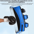 thumbnail image 2 of Manoplas De Boxeo  De Piel Sintética Belug,  Azul con Negro, 2 of 5