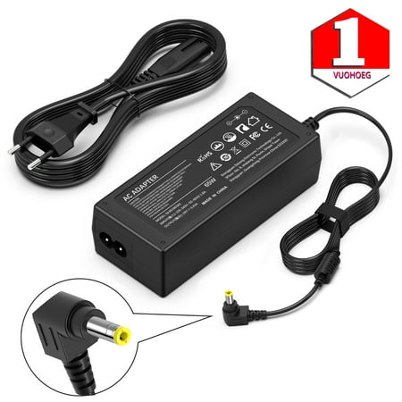65W 19V 3.42A Laptop Charger for Toshiba Satellite C55 C55D C655 C855,Toshiba Portege Z30 Z930 Z830 for LCD LED Monitor, HDTV, 3D Widescreen, Printers Charger Replacement