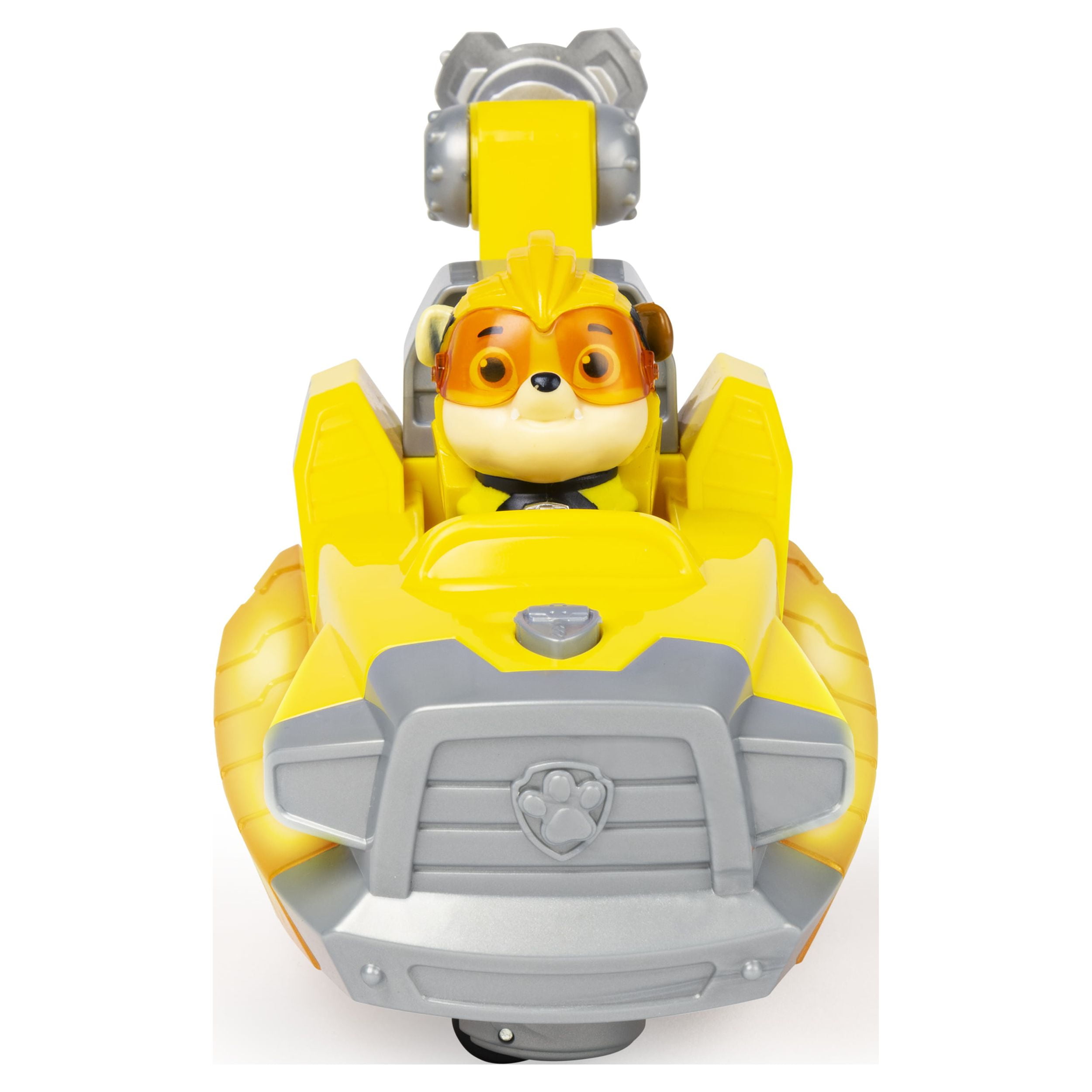 PAW Patrol, Mighty Pups Charged Up Rubble’s Deluxe Vehicle with Lights and Sounds