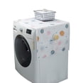 thumbnail image 5 of Funda para refrigerador, cubierta antipolvo, impermeable, para el hogar, con acabado antiaceite, funda para refrigerador, funda de tela para refrigerador, 5 of 5