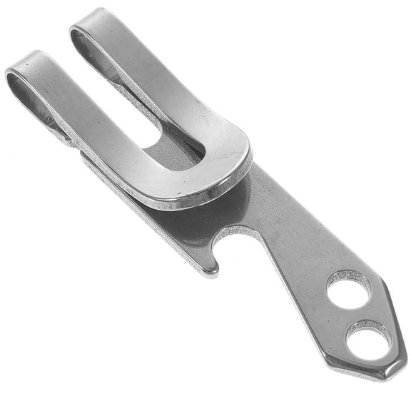ROSENICE Multifunction Camping Tool 1Pcs Silver Bottle Opener Pry Tool for Outdoor Activities