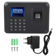 thumbnail image 1 of 2.4inches TFT LCD Screen Fingerprint Time Clock Attendance Machine Recorder EU 100-240V Plug, 1 of 5