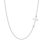 TINGN Cross Pendant Necklaces for Women 14k Gold Plated 18 Inch