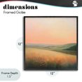 thumbnail image 4 of Stupell Industries Contemporary Sun Coming Up Over Meadow Black Framed Giclee Art, 12 x 12, by Creative Studio, 4 of 8