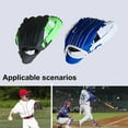 thumbnail image 2 of NUZYZ 1Pc Baseball Glove Thicken Shockproof Faux Leather Impact Resistant Softball Glove for Youth Kids Adult, 2 of 8