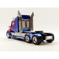 thumbnail image 4 of TRANSFORMERS 5 Optimus Prime, Blue w/Red - Jada 98403/12 - 1/24 Scale Diecast Model Toy Car, 4 of 8