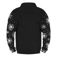 thumbnail image 4 of CONZONE Christmas Mens Lined Sweatshirts Crewneck Sweatshirt for Men Thick Xmas Graphic Long Sleeve Half Zip Fashion Fall Winter Workout Clothes, 4 of 5
