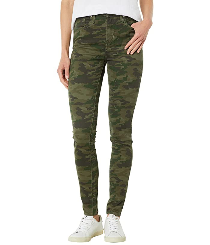 Levi's Womens 721 Modern Fit High Rise Skinny Jeans,Andie Camo,25 X 28 -  