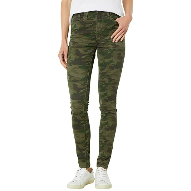 Levi's Womens 721 Modern Fit High Rise Skinny Jeans,Andie Camo,25 X 28 -  