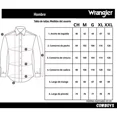 thumbnail image 4 of Camisa Manga Larga Estilo Wrangler Bordada Lisa Para Hombre, 4 of 4