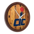 thumbnail image 2 of Washington Wizards 20.25" Faux Barrel Top Clock, 2 of 5