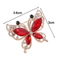 thumbnail image 5 of Tnobhg Fashion Rhinestone Butterfly Brooch Personality Alloy Pin Clothing Zircon Corsage Brooch Women Accessories, 5 of 7