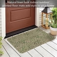 thumbnail image 4 of CounterArt "Verde Garden" Decorative Linen Look Indoor/Outdoor Floor Mat, 4 of 7