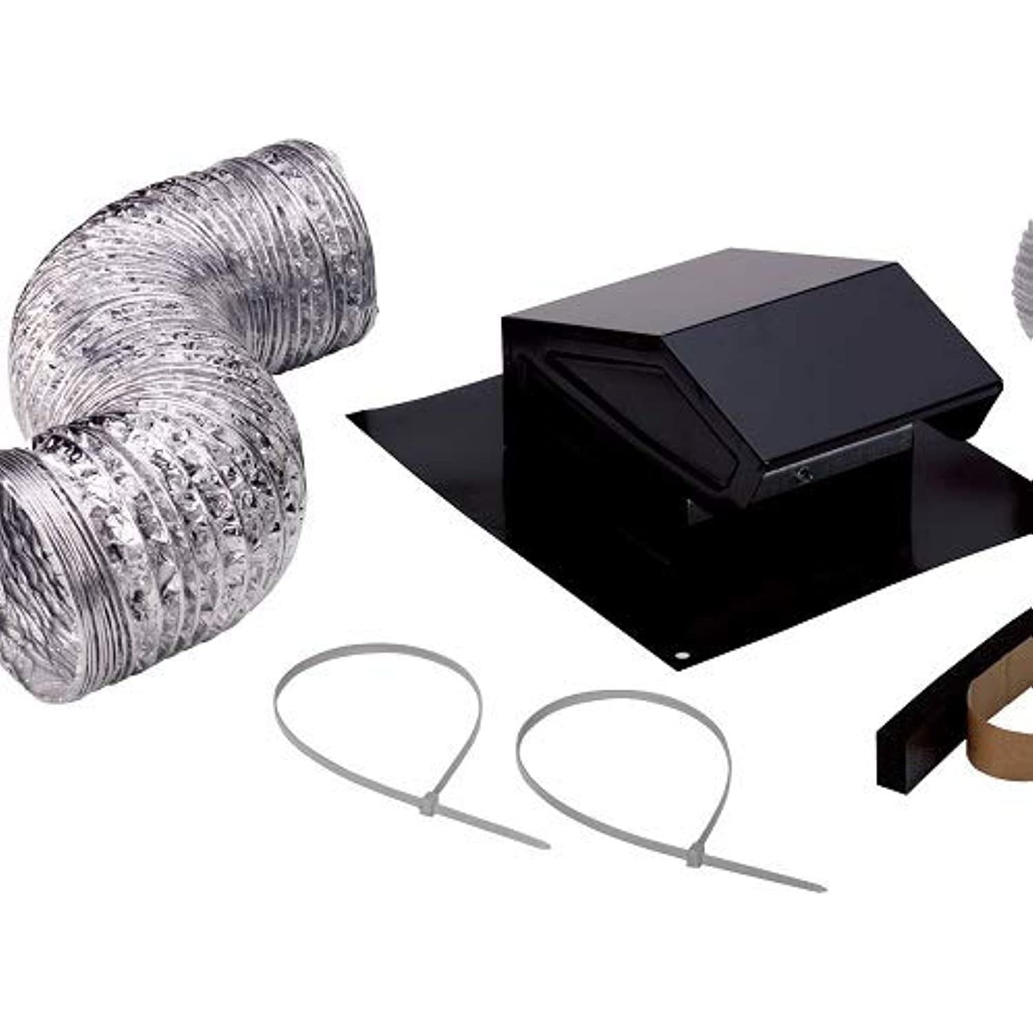 Roof Vent Kit, Flexible Duct, 8 ft. L RVK1A