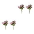 thumbnail image 1 of ZheElen 2pcs Artificial Silk Daisy Flowers Low Maintenance And For Home Faux Flowers purple 2Set, 1 of 6