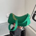 thumbnail image 1 of LNGOOR Mini Hobo Bag Stitch Detail Elegant With Bag Charm, 1 of 7