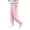 Pink R, variant on Antinious Toddler Boys Girls Stylish Solid Elastic Waist Pocket Jogger Full Length Pants 11-12Y