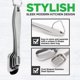thumbnail image 3 of NutriChef Juego de cucharas medidoras de acero inoxidable – 6 piezas de cuchara medidora de metal de forma ovalada resistente para ingredientes secos o líquidos, juego de cucharadita y cucharada con m, 3 of 5