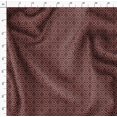 thumbnail image 4 of Soimoi Brown Modal Satin Fabric Dots & Circle Geometric Fabric Prints By Yard 42 Inch Wide, 4 of 5