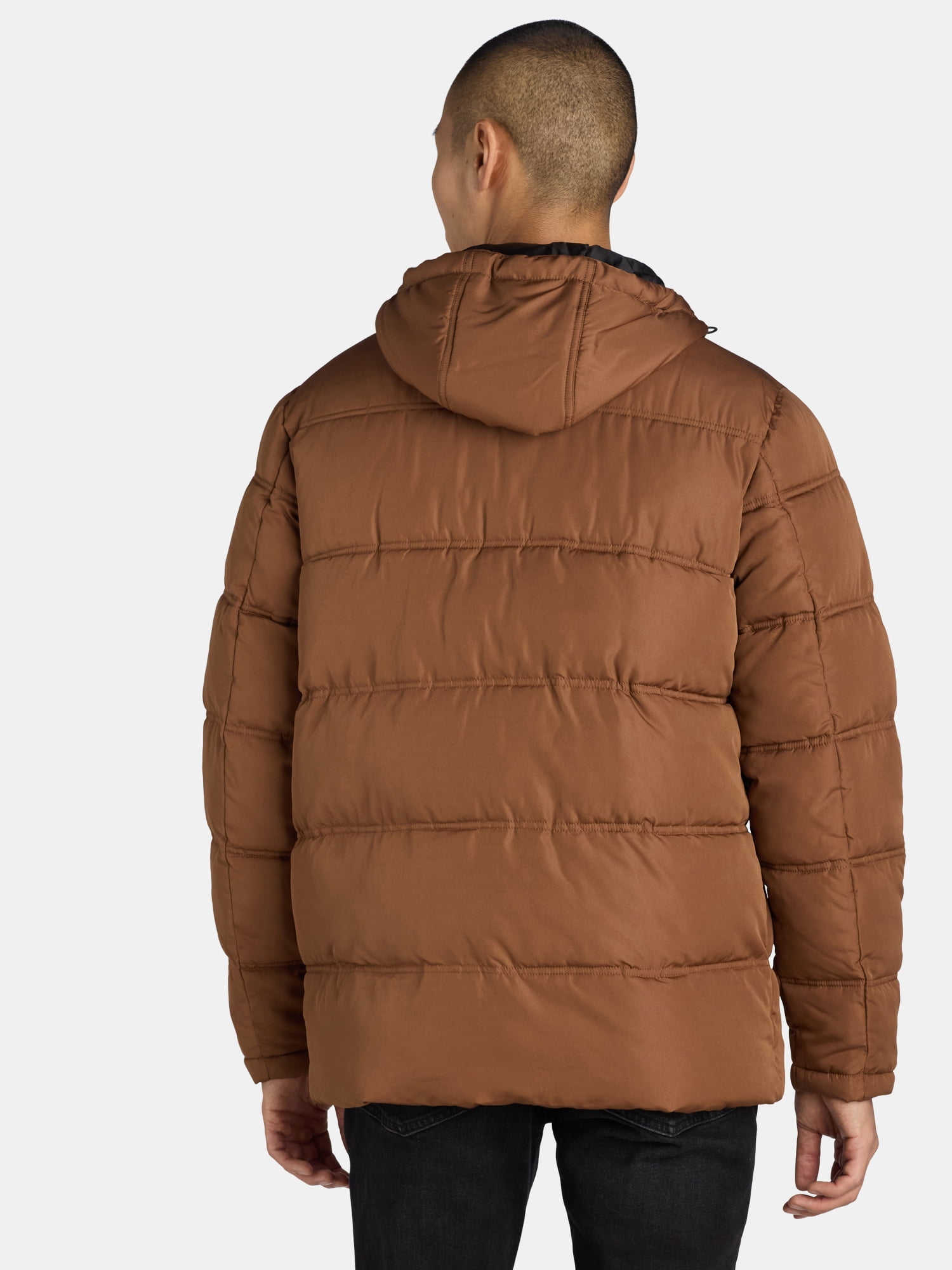 Big Chill Men’s Quilted Puffer Coat with Hood, Sizes M-XXL
