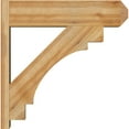 thumbnail image 3 of Ekena Millwork 8"W x 30"D x 30"H Merced Rough Sawn Craftsman Outlooker, Western Red Cedar, 3 of 4
