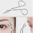 thumbnail image 3 of 2 Piece Set Scissor Tweezers Stainless Steel Curved and Straight Eyebrow Grooming Scissor Set Eyebrow Tweezers Scissors for Hair and Eyebrows Personal Care, 3 of 3