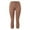Brown, variant on Dyfzdhu Fleece Lined Leggings for Women Winter Thermal Velvet Leggings High Waist Comfy Trousers Hip Lifting Pink
