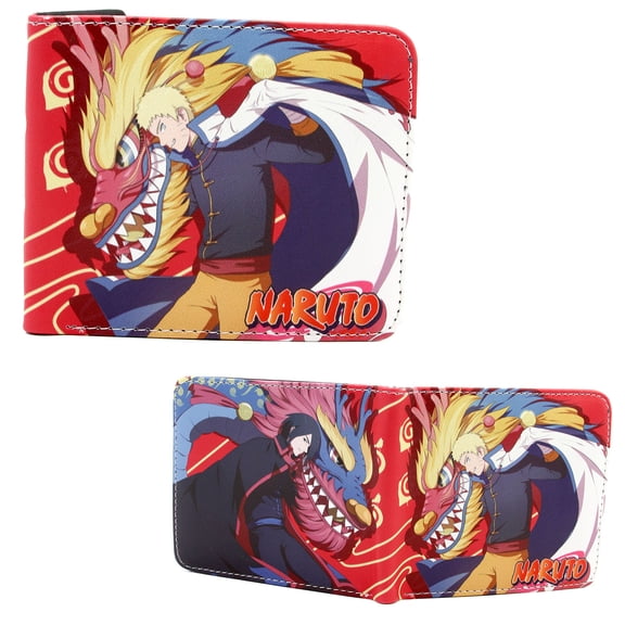 Naruto and Sasuke - Boruto 4x5" Bi-Fold Wallet