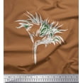 thumbnail image 1 of Soimoi polyester Crepe Fabric Artistic Flower Print Fabric by the Yard 52 Inch Wide, 1 of 3