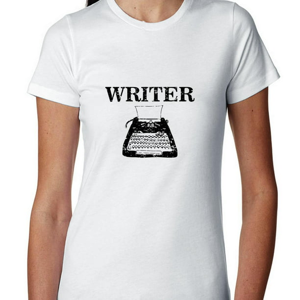 Hollywood Thread - Writer - Classic Typewriter - Author Writing Women's ...