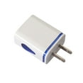 thumbnail image 1 of Plastic 2-Port USB Wall Charger - Water Drop LED, American Plug, 1.2A, Compact, For Phones/Tablets, 1 of 2
