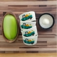 thumbnail image 2 of Fall Harvest Ramekins Set of 4, 5.25 oz Ceramic Baking Bowls for Creme Brulee Dishes, Mini Cheesecakes, Dipping Sauce Bowls (Harvest Truck), 2 of 4