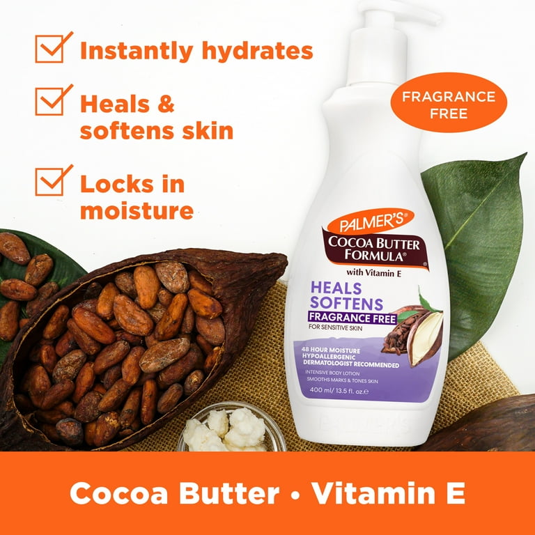 PALMER'S Cocoa Butter Fragrance Free Lotion Pump (13.5oz) PALMER'S Cocoa Butter Fragrance Free Lotion Pump (13.5oz)