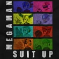 thumbnail image 2 of Classic Video Game Mega Man Suit Up Unisex Plus Size Sweatshirt Brisco Brands 2X, 2 of 5