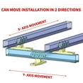 thumbnail image 4 of Polipasto eléctrico Trolley Assembly de 6 ruedas para Strut Channel, 4 of 5