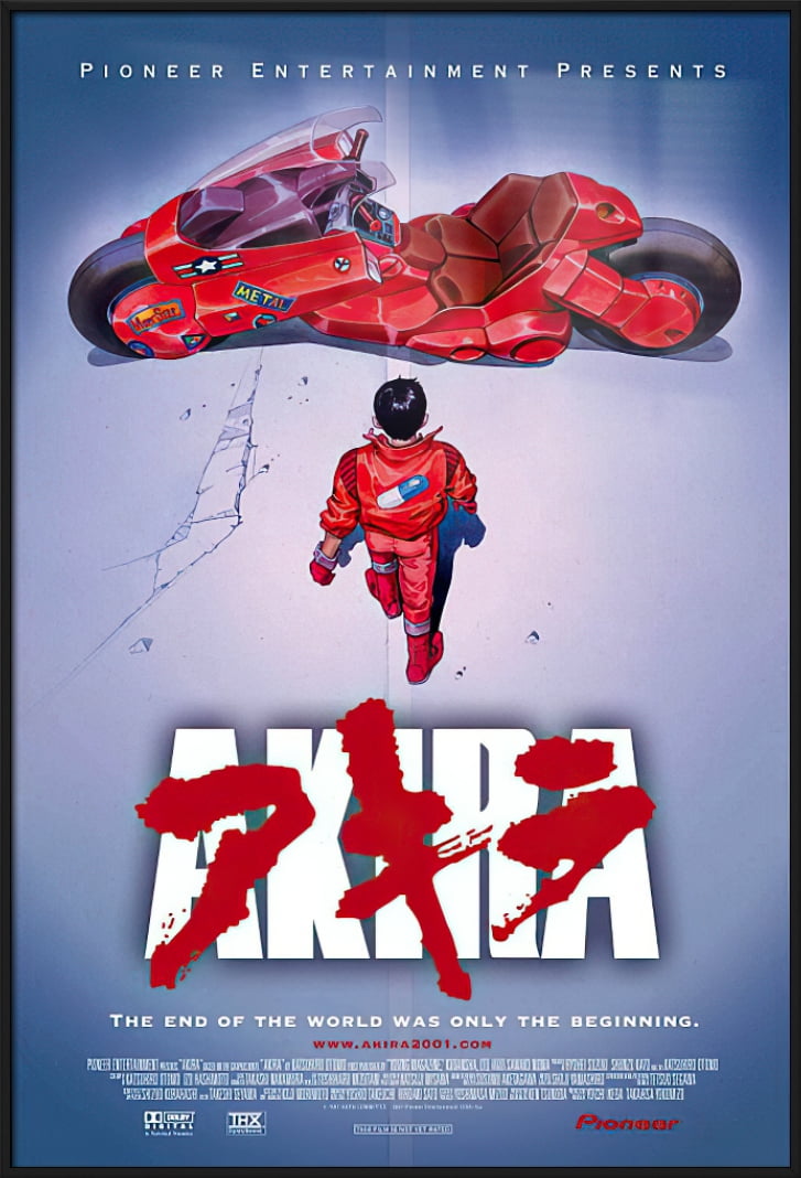 New Gicl\u00e9e Art Print 1988 Promo Poster Japanese Animated Movie Akira