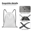 thumbnail image 3 of Kdxio Travel Around The World Airplane Print Drawstring Backpack Bag,Waterproof Draw String Back Sack, Gym Drawstring Bags Swim Bag For Unisex, 3 of 5