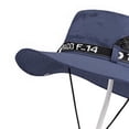 thumbnail image 5 of Chapeau de Pêcheur pour Hommes Été Extérieur Protection Solaire Visage Protection UV Grand Bord, 5 of 5