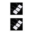 thumbnail image 4 of ZLight 90 Pieces Marking Tag Hang Tags Portable with Elastic String Attached Writable Designing Size for Clothing Displaying Usage TLX-022 2Set, 4 of 6