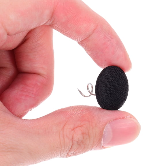 SEWCHICS 30Pcs Black Twist Pins for Upholstery Stainless Steel Furniture Tack Nails