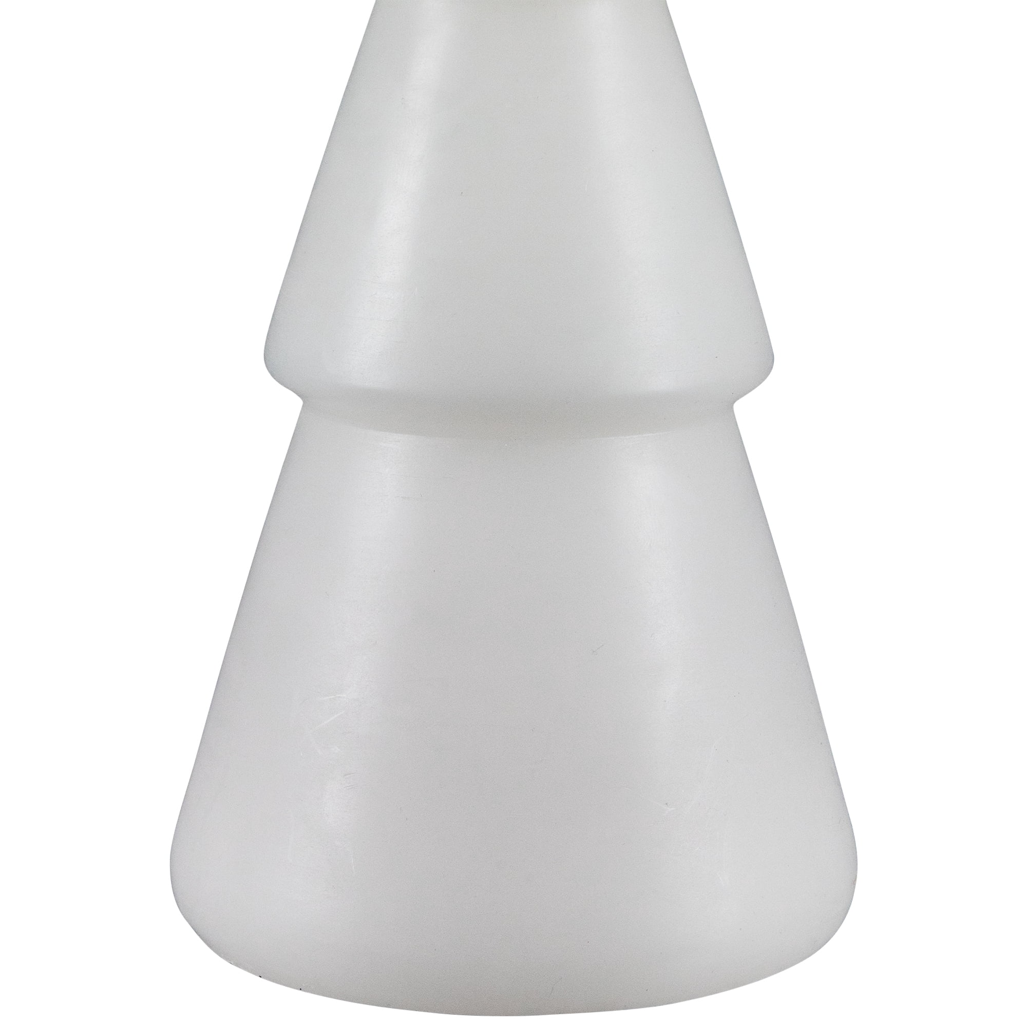 Northlight LED Flameless Flickering Christmas Tree Wax Candles - 10.5" - White - Set of 2