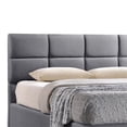 thumbnail image 4 of Atlin Designs Upholstered Full Platform Bed in Gray, 4 of 4