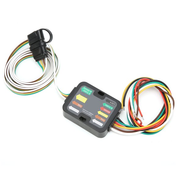 Convertidor De Luz Trasera De Remolque De 4 , Convertidor De Cableado De Remolque Duradero Confiable Para Accesorios De RV