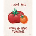 thumbnail image 3 of Penner, Janelle 20x24 Black Modern Framed Museum Art Print Titled - Tomato Toss I, 3 of 5