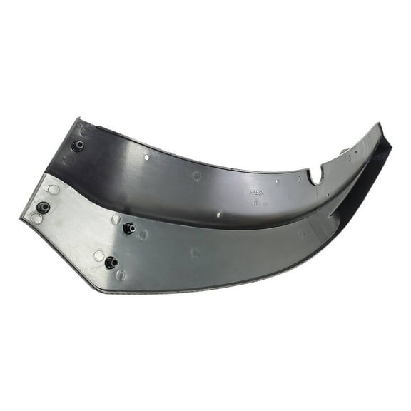 EGOESWELL A0231A0025 Front Bumper Lip Splitter Spoiler, Carbon Fiber Look, Sleek ABS Design