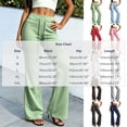 thumbnail image 3 of Sentuca Womens Yoga Sweatpants Soft Drawstring Bootcut Pants High Waisted Fashion Workout Trousers Black XXL, 3 of 8